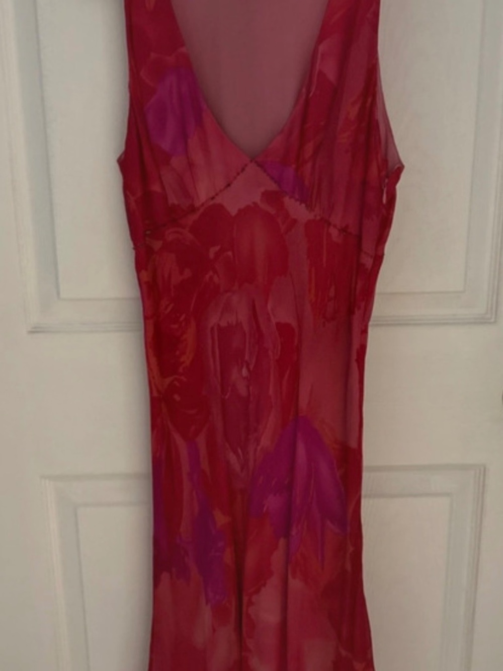 Muse 100% Silk Vintage Cocktail Dress - Picture 2 of 4
